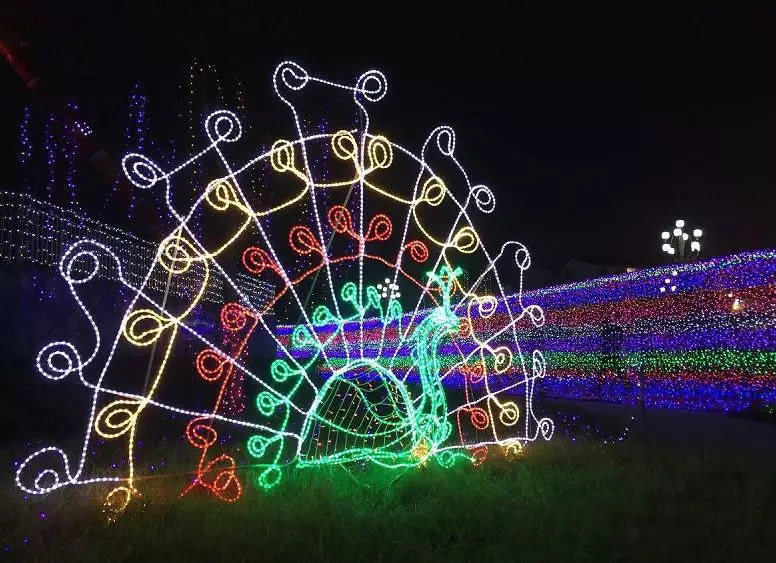 崆峒古镇2018国际彩灯艺术音乐节